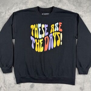 Lauren Daigle Tour Merch Sweatshirt Large Black These Are The Days Crewneck